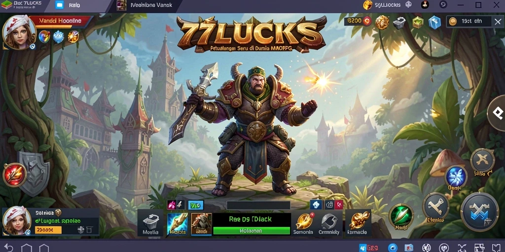 Gameplay seru dalam 77LUCKS dengan grafis memukau.