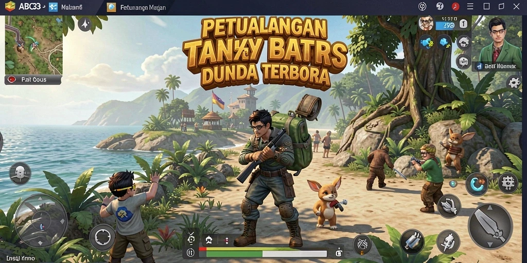 Tampilan screenshot gameplay yang menakjubkan dan interaktif dari ABC33.
