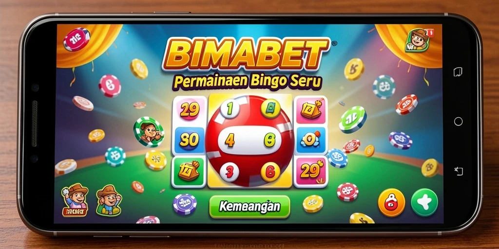 Tampilan gameplay Bingo yang menarik dan interaktif di BIMABET.