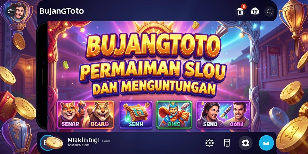 Tampilan menarik dan gameplay seru dari BUJANGTOTO Slot.