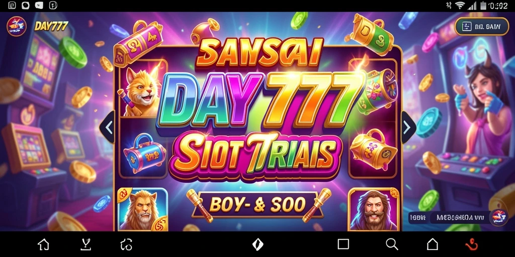 Tampilan menarik dari gameplay Slot DAY777.