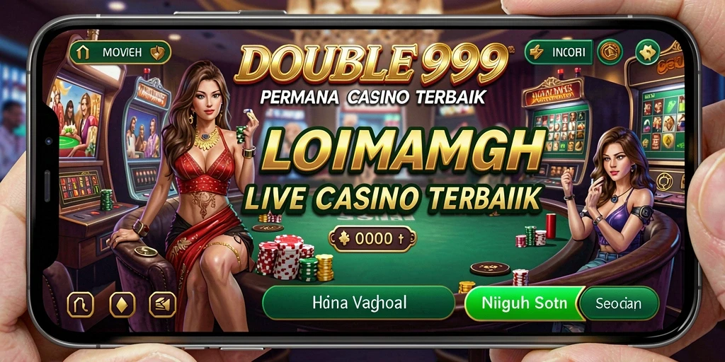 Gameplay Live Casino yang mendebarkan dengan dealer profesional.