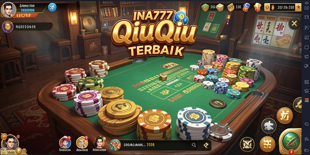 Screenshot gameplay QiuQiu yang menarik dari INA777.