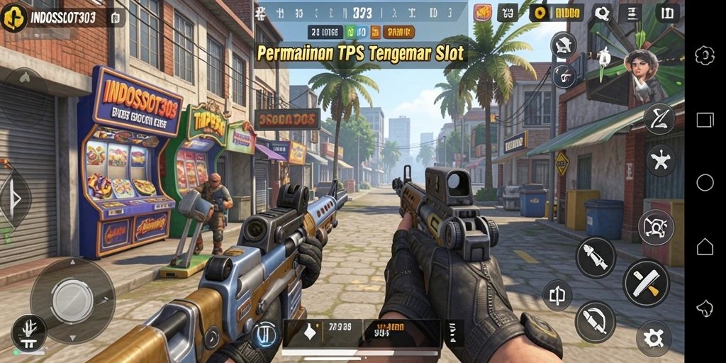 Tampilan gameplay seru dari INDOSLOT303 yang penuh warna.