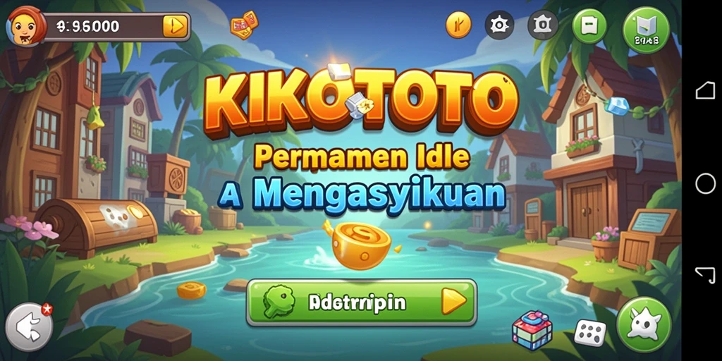 Screenshot KIKOTOTO menunjukkan gameplay Idle yang menarik dan interaktif.