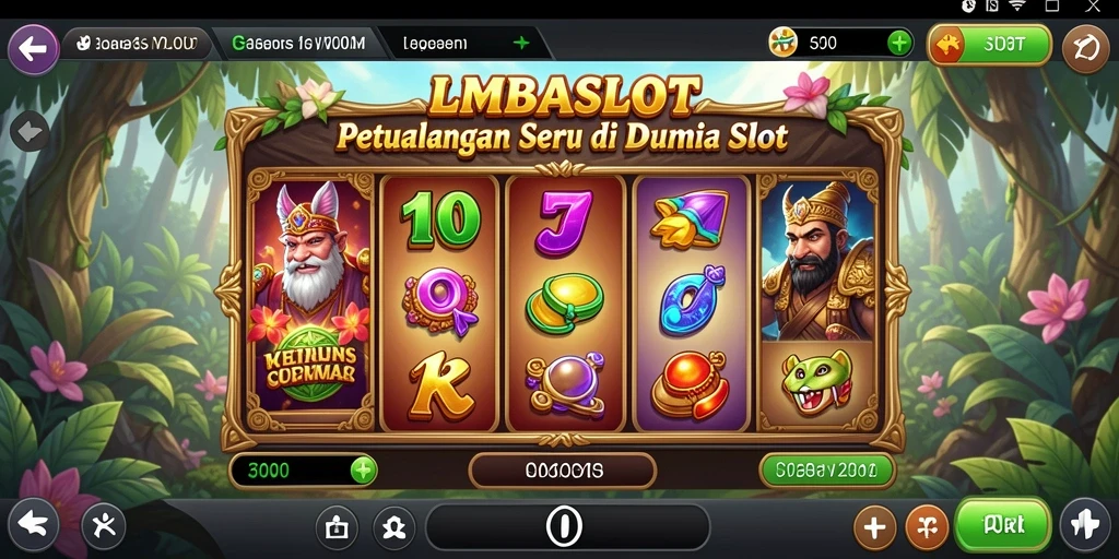 Gameplay menarik dari LMBASLOT yang penuh petualangan.