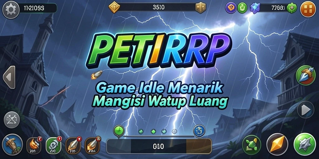 Tampilan gameplay PETIRRP yang menarik dan menyenangkan.