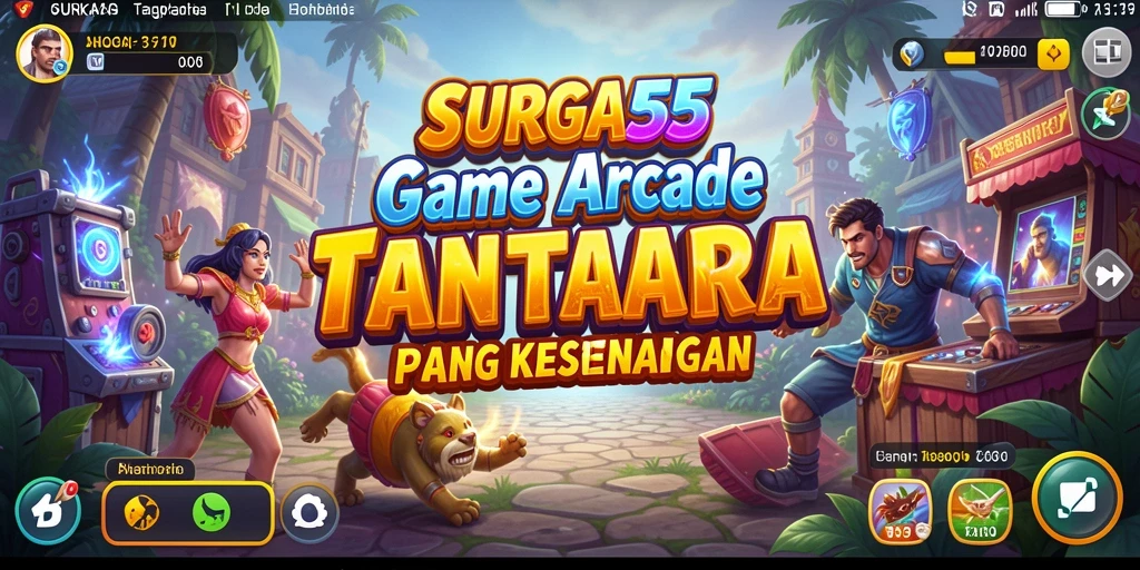Menampilkan gameplay seru dan grafis memukau dari SURGA55.