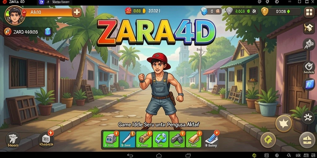 Gameplay ZARA4D yang menarik dengan sistem Idle yang efisien.