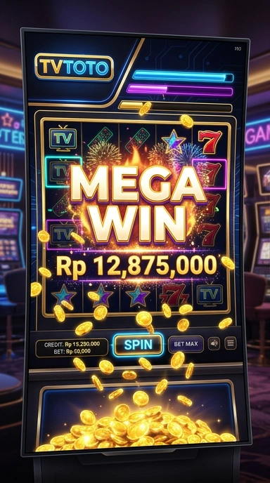 Screenshot antarmuka utama tvtoto yang menarik dan informatif.